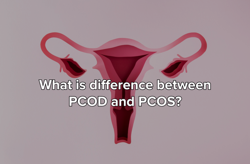 What is difference between PCOD and PCOS